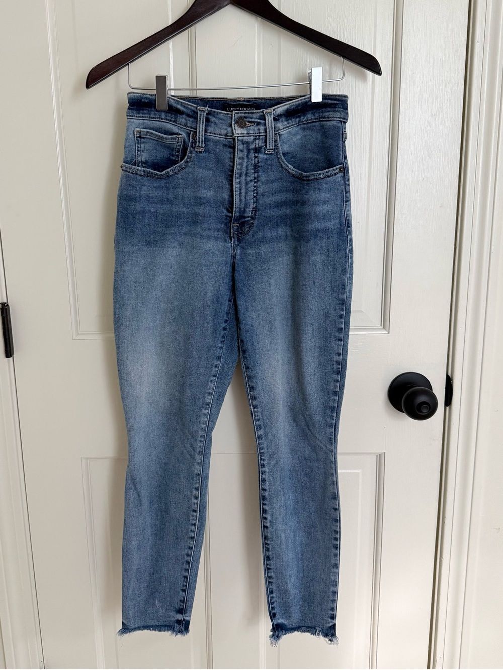 Lucky Brand High-Rise Skinny Bridgette Ankle Jeans